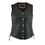 Women's Light Weight Open Neck Vest