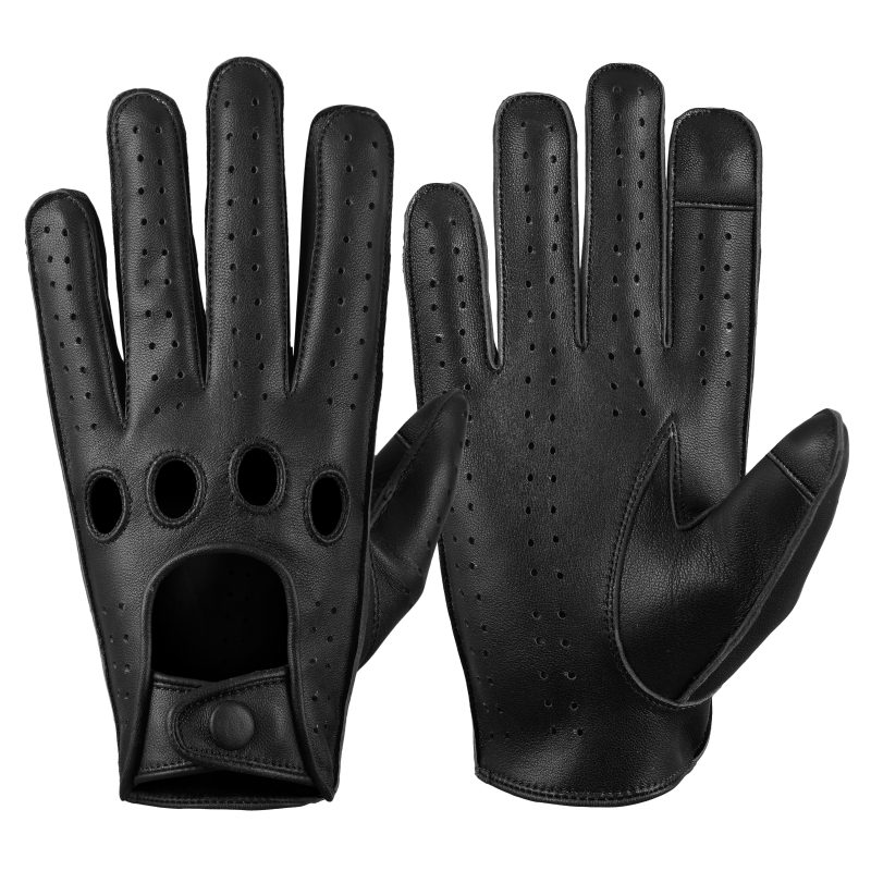 Genuine Leather Driving Gloves