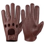 Genuine Leather Driving Gloves