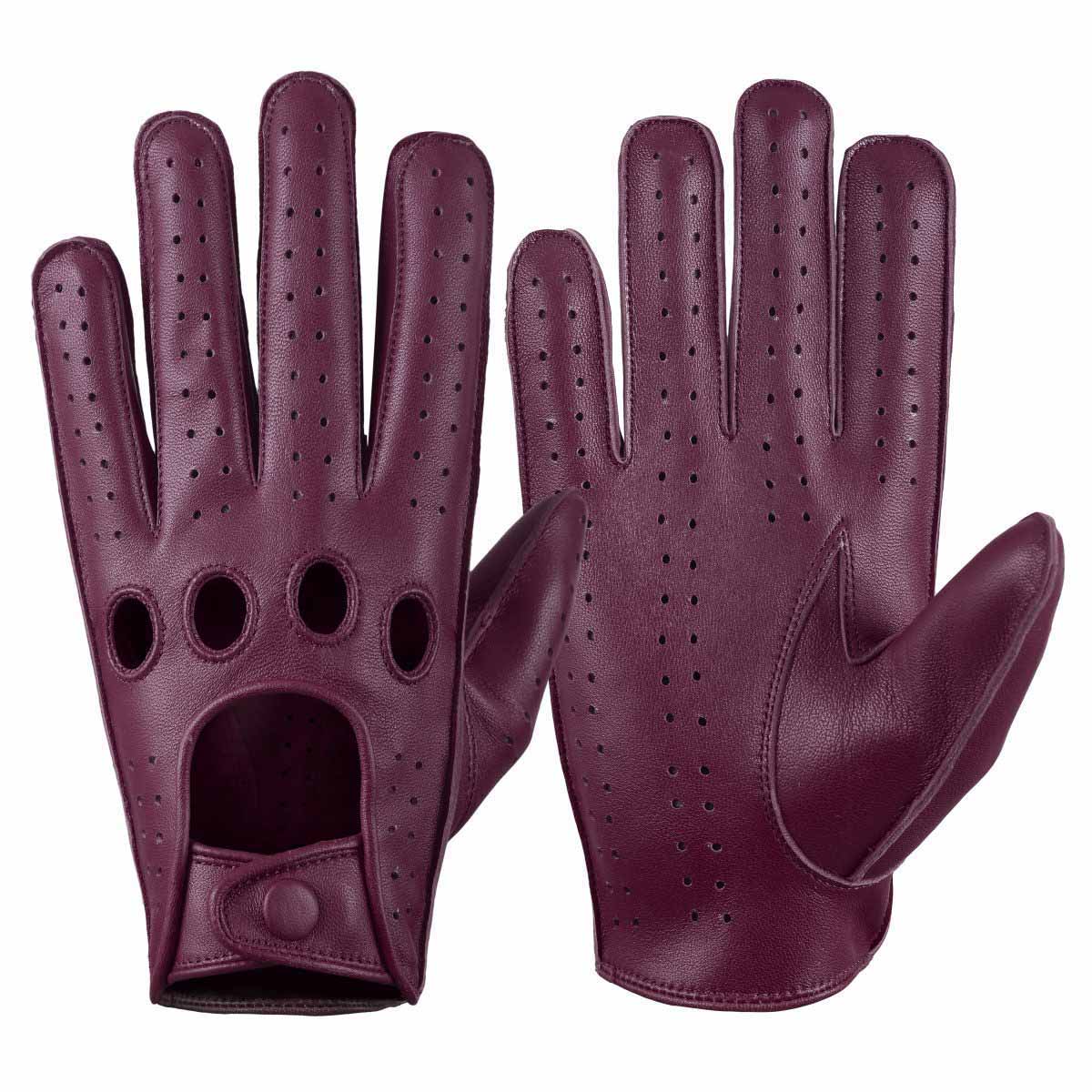 Genuine Leather Driving Gloves