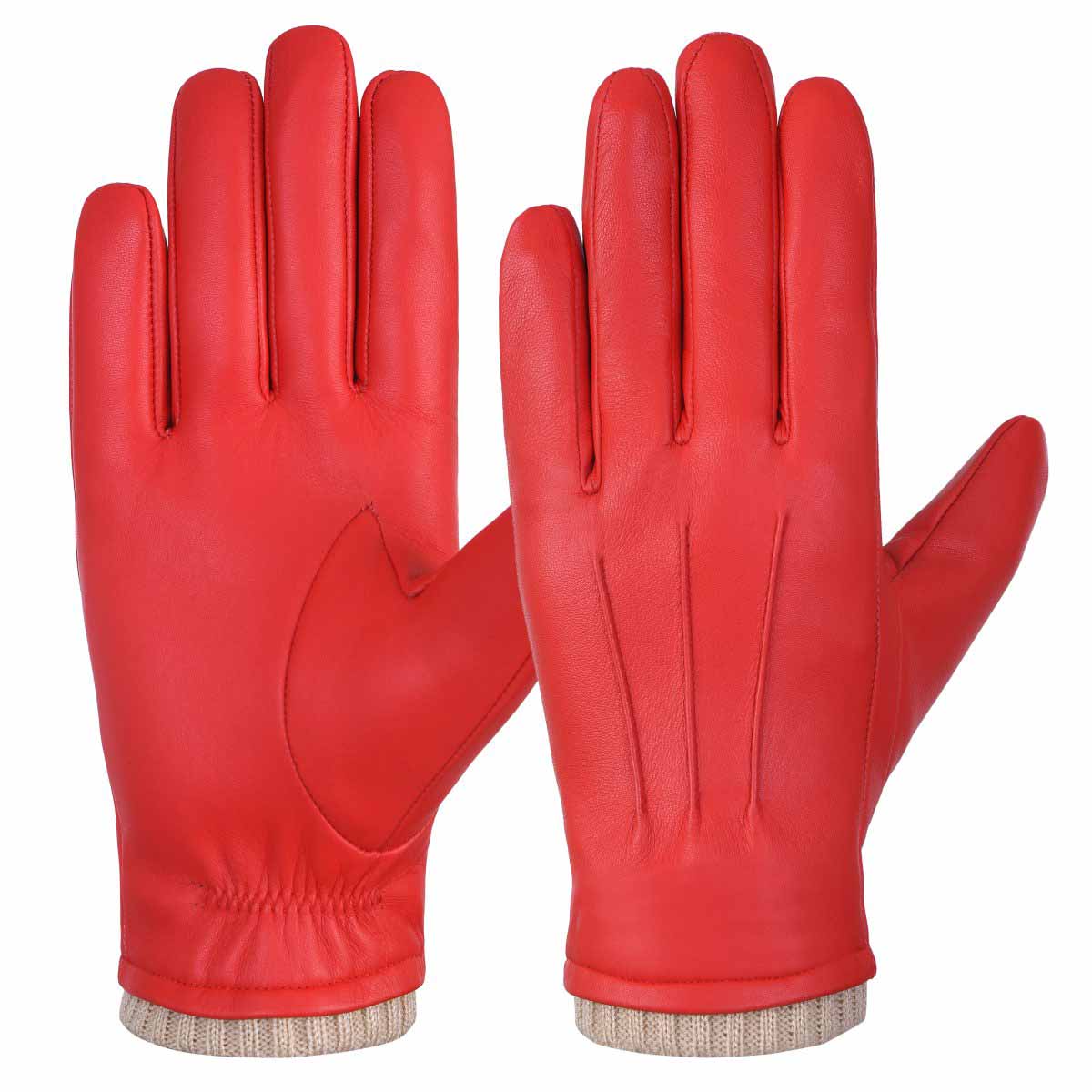 Winter Leather Gloves for Men