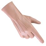 Sheepskin leather driving gloves for Women