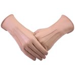 Sheepskin leather driving gloves for Women