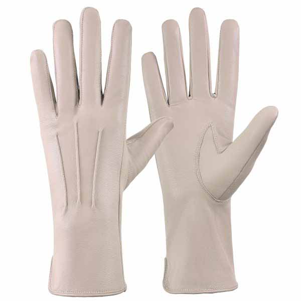 Sheepskin leather driving gloves for Women