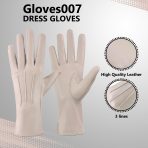 Sheepskin leather driving gloves for Women