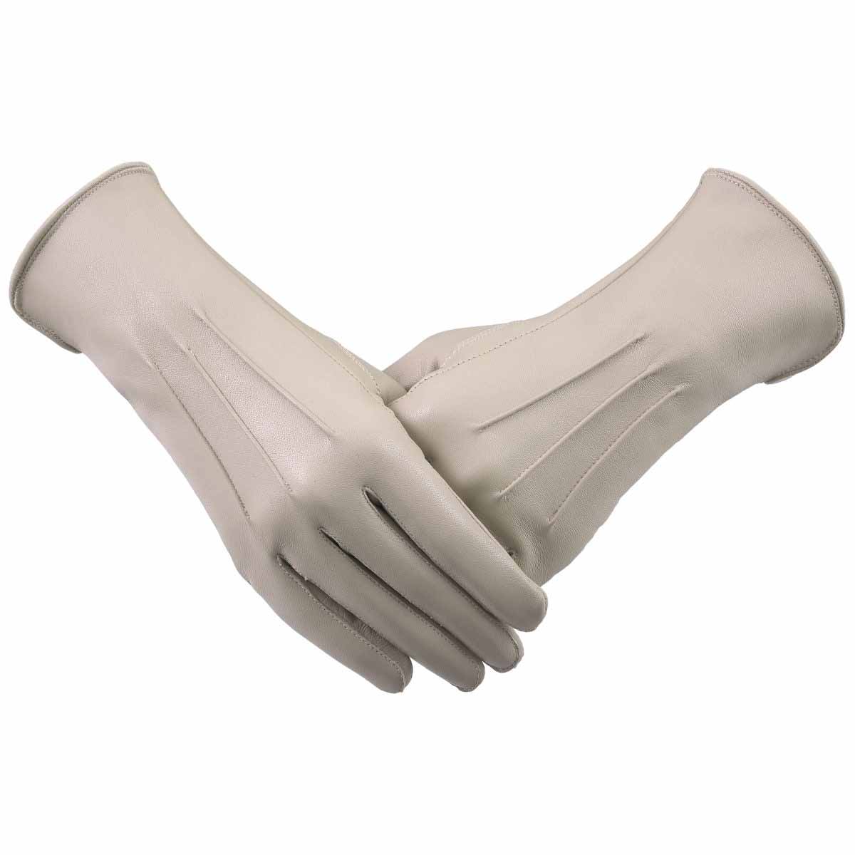 Sheepskin leather driving gloves for Women