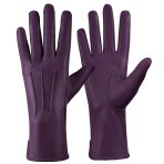 Sheepskin leather driving gloves for Women