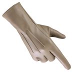 Sheepskin leather driving gloves for Women