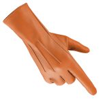 Sheepskin leather driving gloves for Women