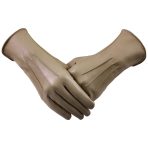 Sheepskin leather driving gloves for Women