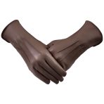 Sheepskin leather driving gloves for Women