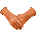 Sheepskin leather driving gloves for Women