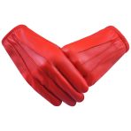 Genuine Goat Leather Low Cut Driving Gloves