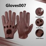 Genuine Leather Driving Gloves