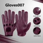 Genuine Leather Driving Gloves