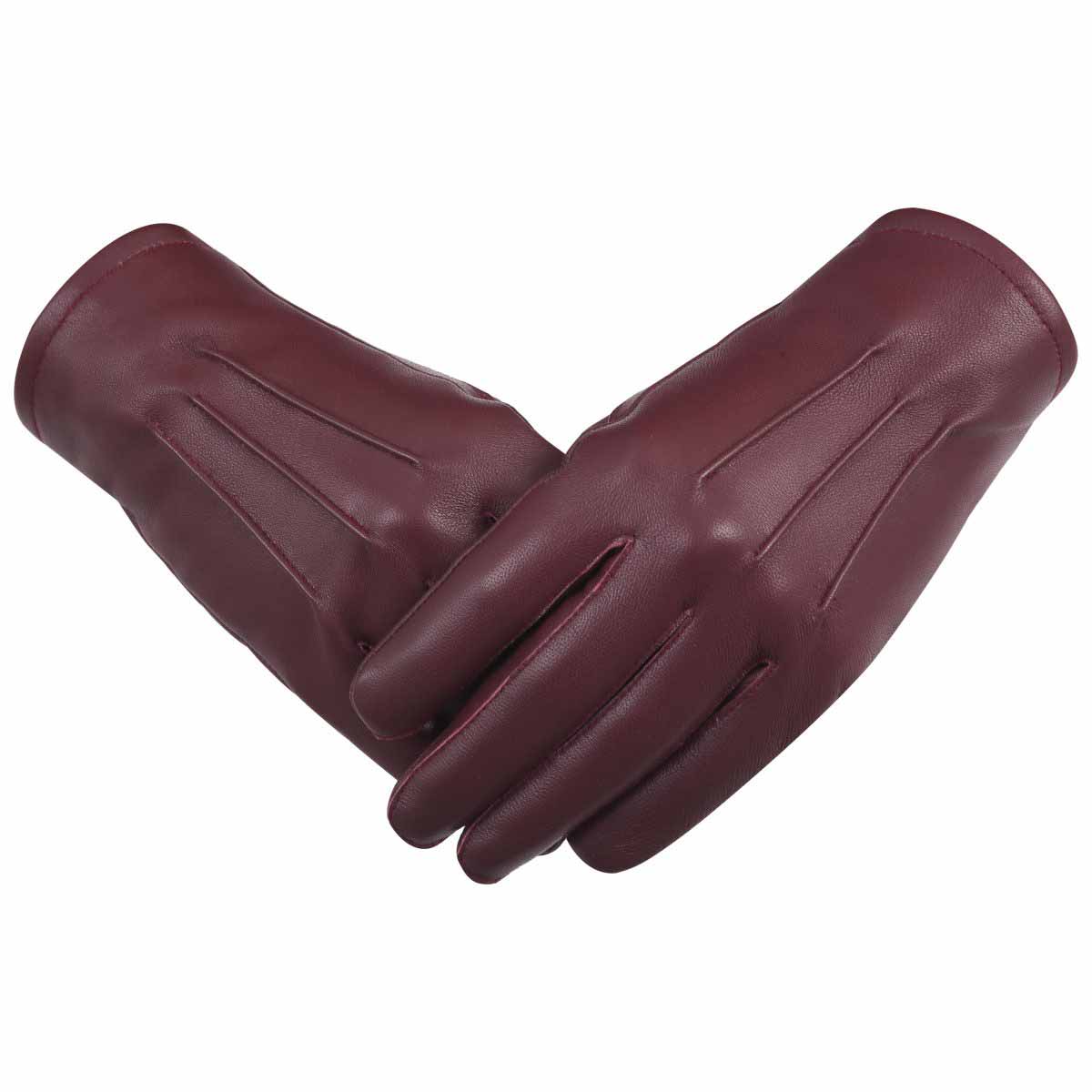 Men's Leather Driving Dress Gloves