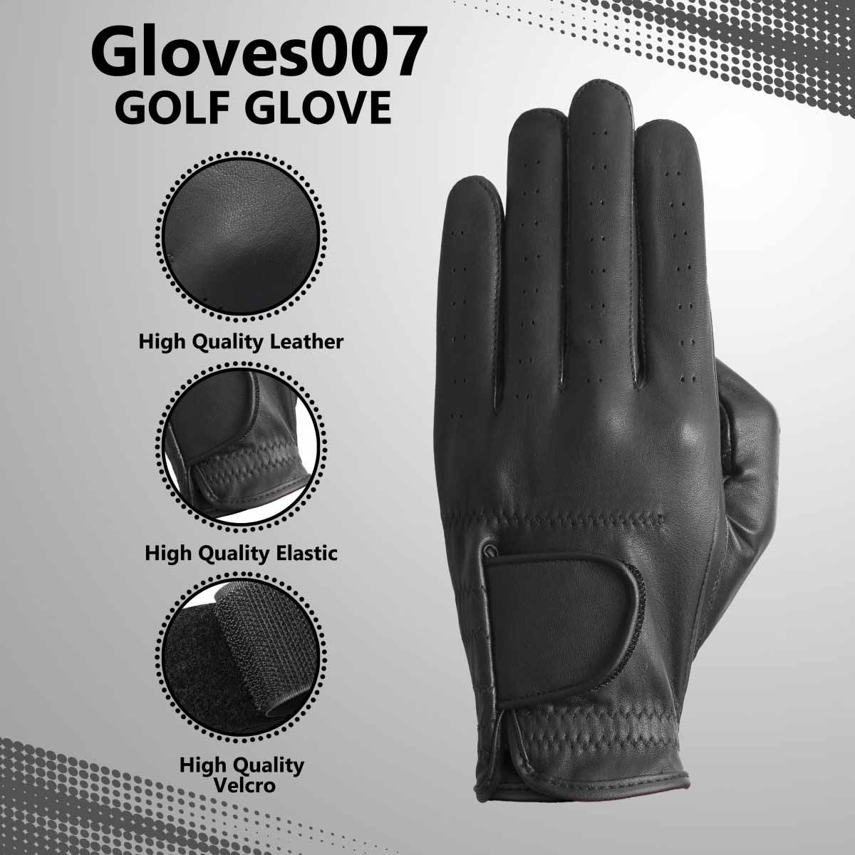 Genuine Leather Golf Gloves