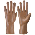 Sheepskin leather driving gloves for Women