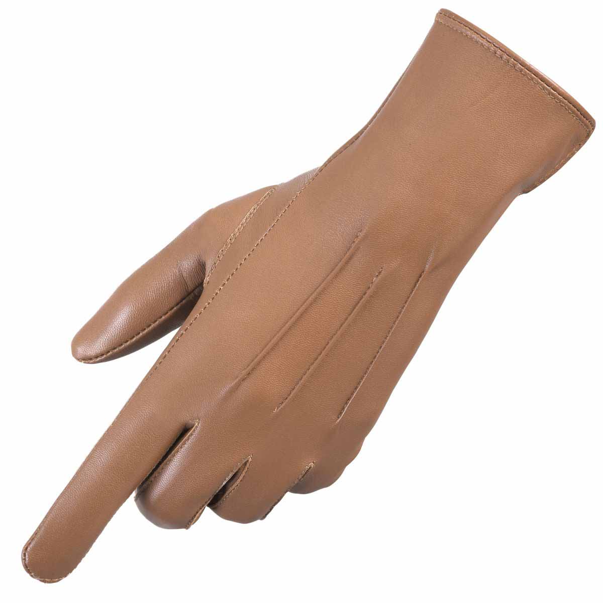 Sheepskin leather driving gloves for Women