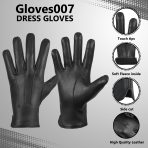 Winter Leather Gloves for Men