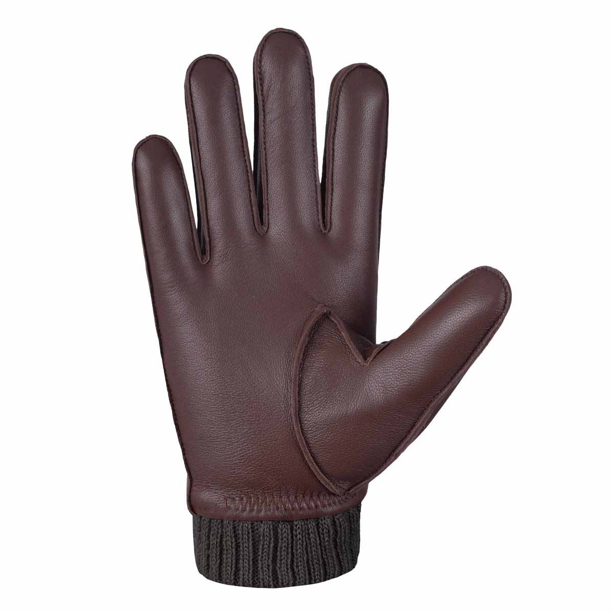 Winter Leather Gloves for Men