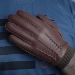 Winter Leather Gloves for Men