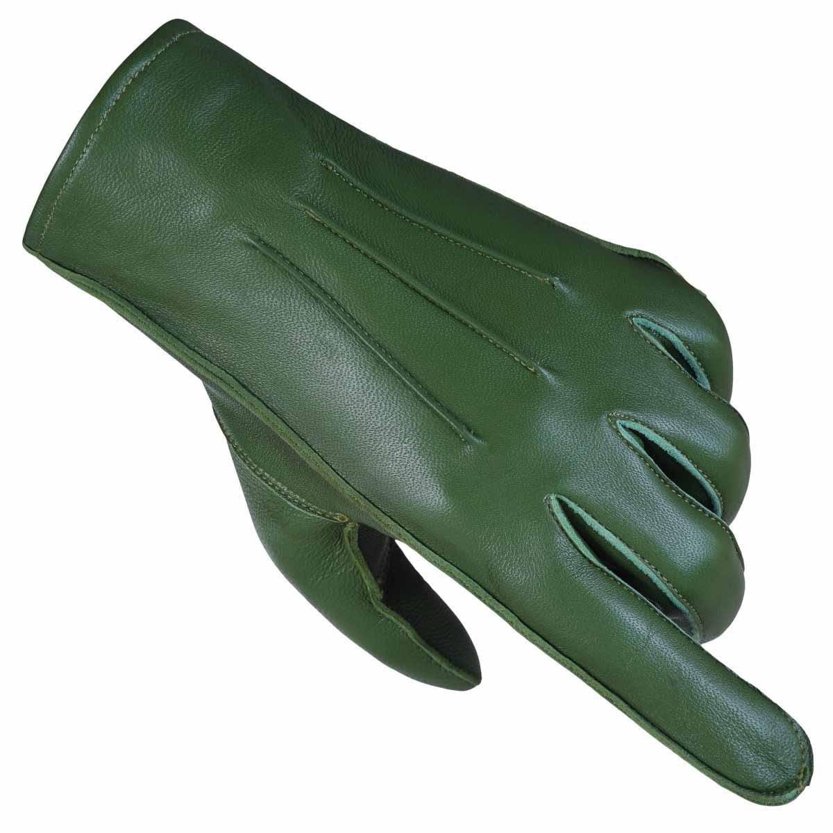 Men's Leather Driving Dress Gloves