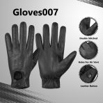 Soft Leather Men's Driving stylish Fashion Gloves