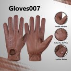 Soft Leather Men's Driving stylish Fashion Gloves