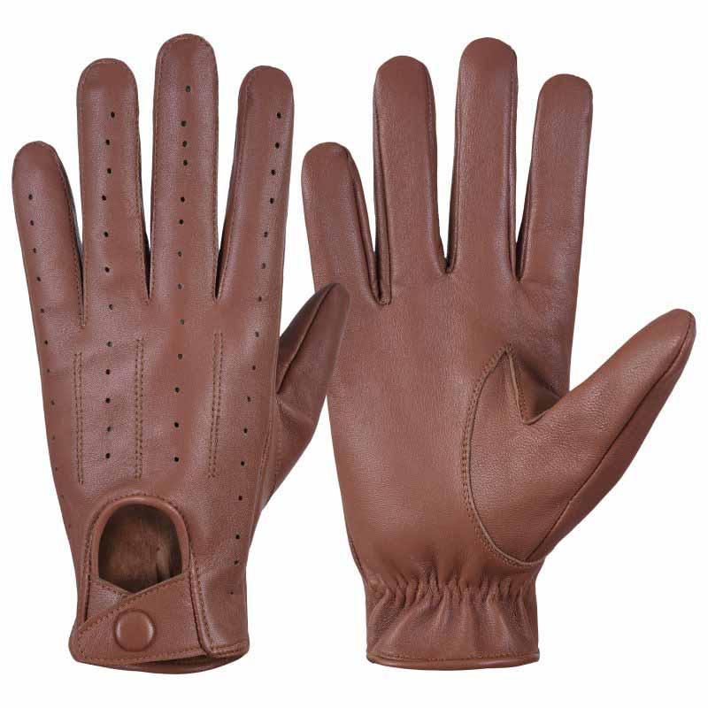 Soft Leather Men's Driving stylish Fashion Gloves