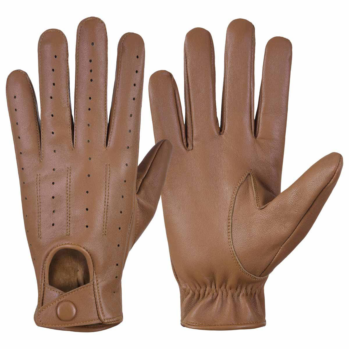 Soft Leather Men's Driving stylish Fashion Gloves