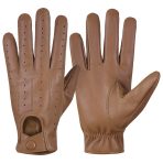 Soft Leather Men's Driving stylish Fashion Gloves