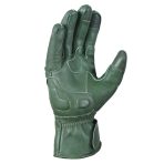 Mens Nice Genuine Leather Gauntlet Motorcycle Gloves